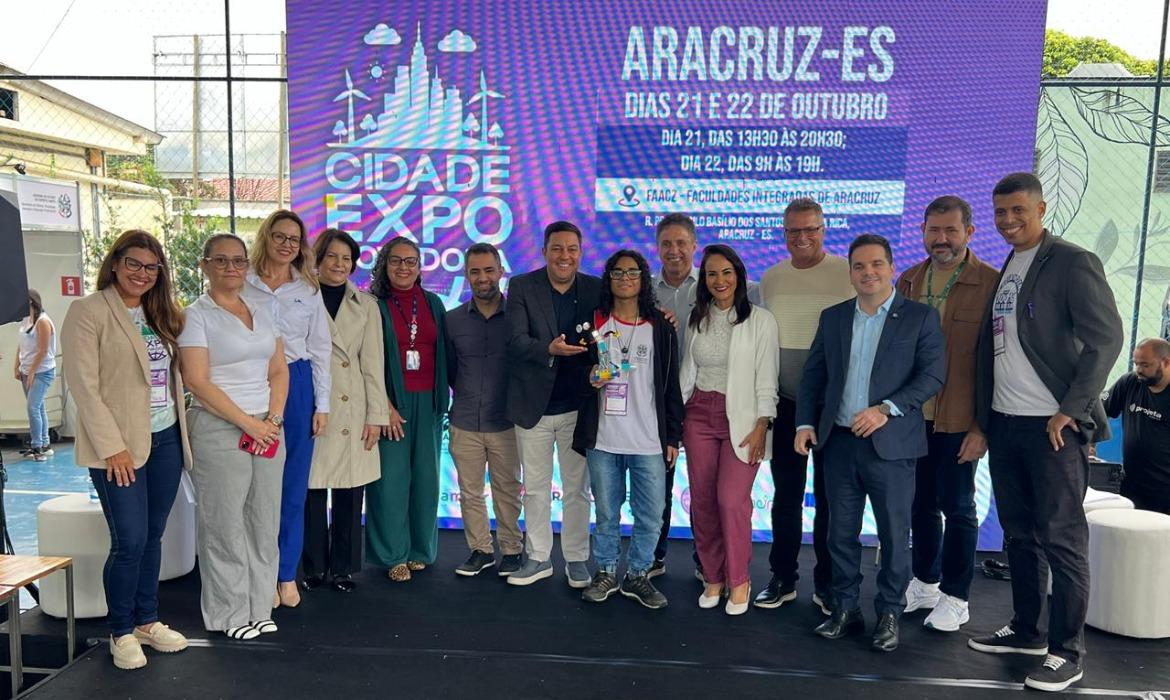 Cidade Expo Inovadora começa em Aracruz e reúne especialistas, estudantes e empreendedores