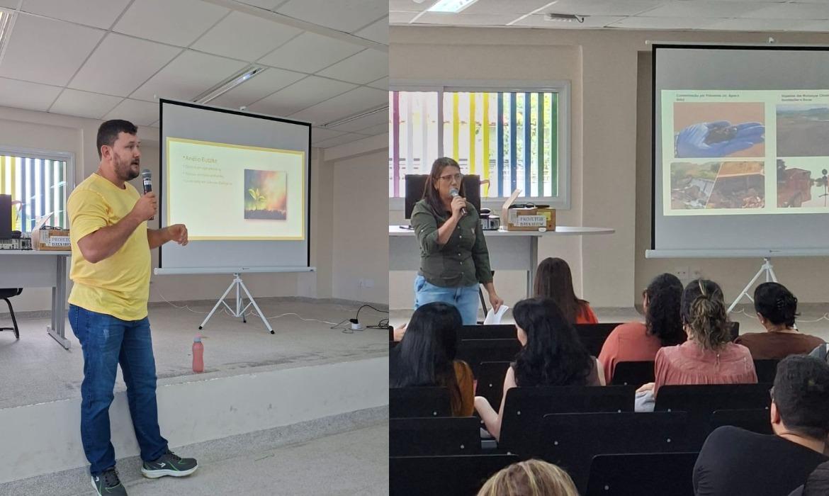 PSE: penúltima reunião do ano dá ênfase aos benefícios da horta na escola e da conexão entre a educação ambiental e a saúde