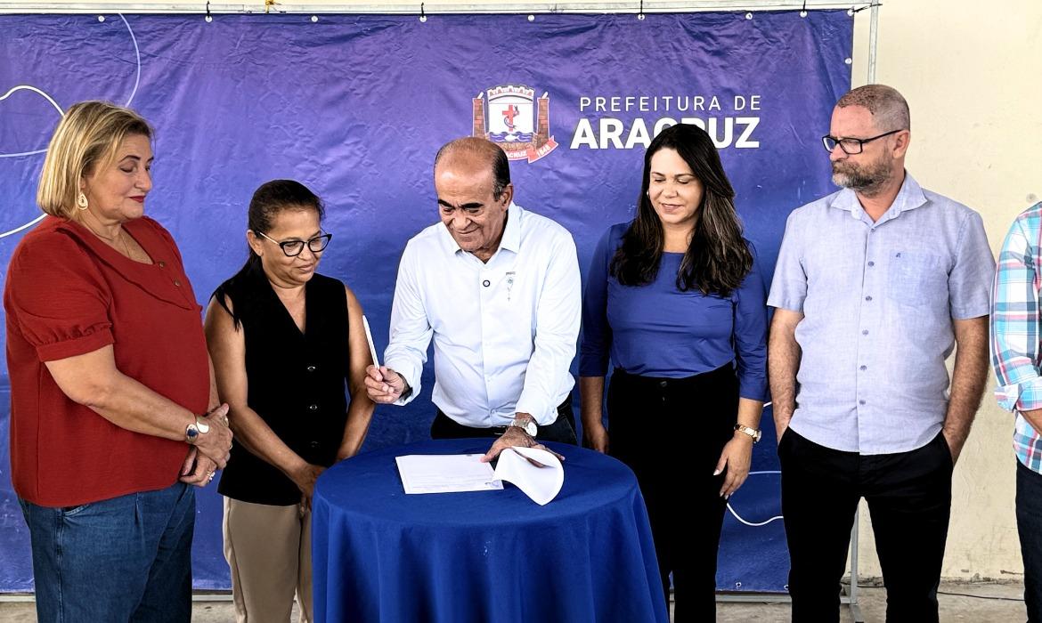 Assinada a Ordem de Serviço para o início da Regularização Fundiária em Barra do Riacho