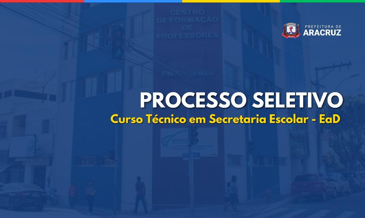 Polo UAB Aracruz oferta 44 vagas para o curso de Secretário Escolar (Cefor/Ifes)