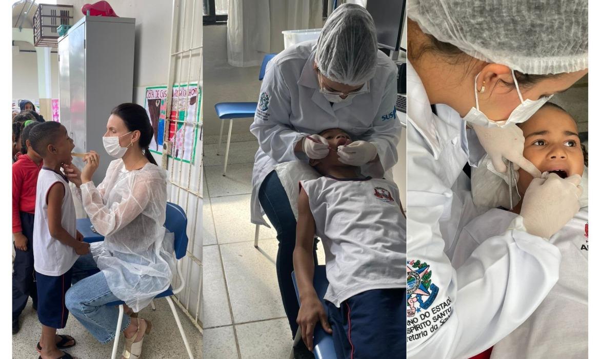 Dia B: CMEBTI Esther Nascimento é a primeira escola assistida com a realização de ART (Tratamento Restaurador Atraumático)