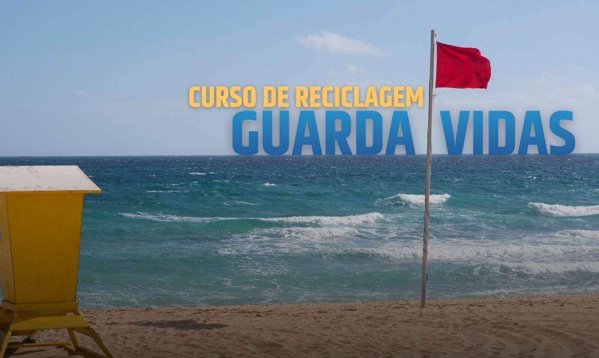 Inscrições para curso de reciclagem de guarda-vidas serão abertas nas próximas semanas