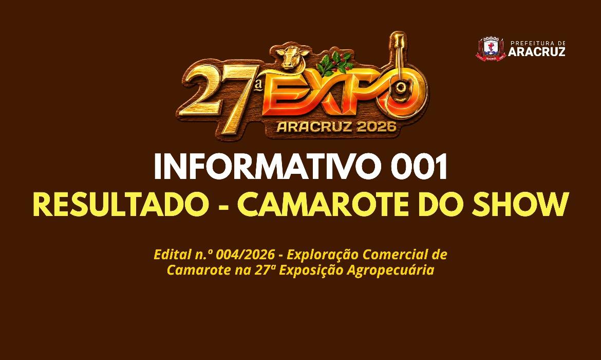 27ª ExpoAracruz: Resultado - Camarote do Show