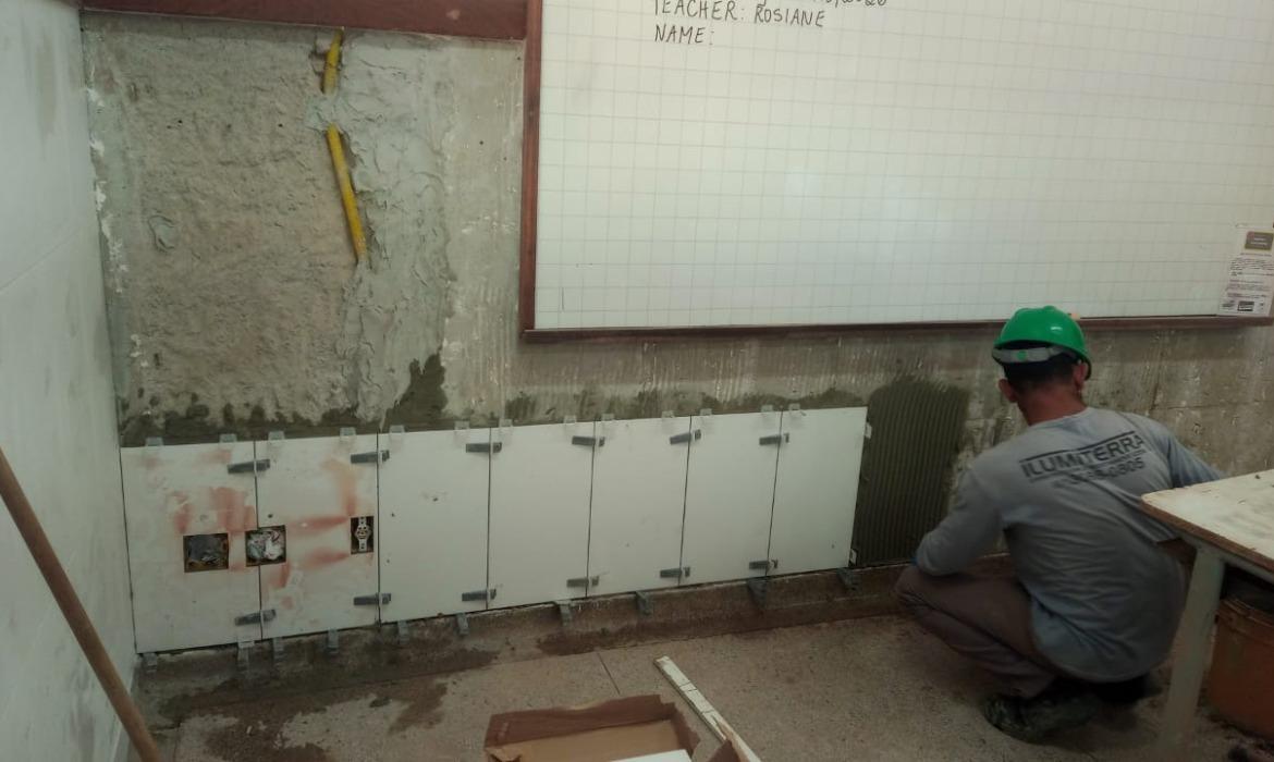 Educação promove dezenas de manutenções em escolas da Rede Municipal de Ensino
