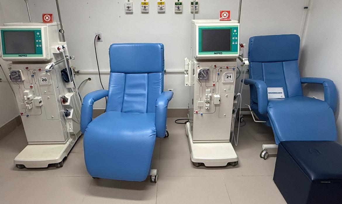 Hemodiálise: Saúde amplia serviço, beneficia 24 pacientes e acaba com os deslocamentos