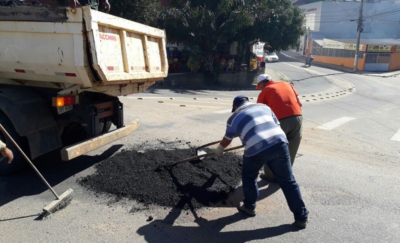 Operação Tapa-Buraco vai melhorar condições de tráfego após período de chuvas