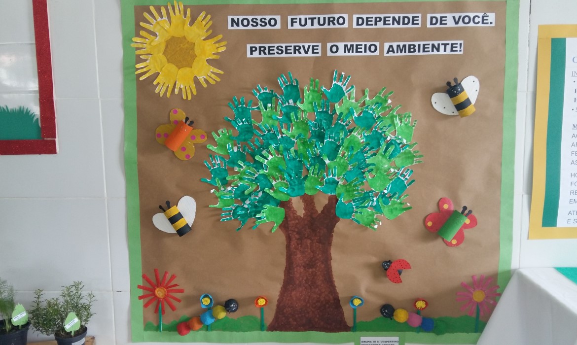 CMEI Francisca Rocha Ribeiro desenvolve projeto de Meio Ambiente e Sustentabilidade