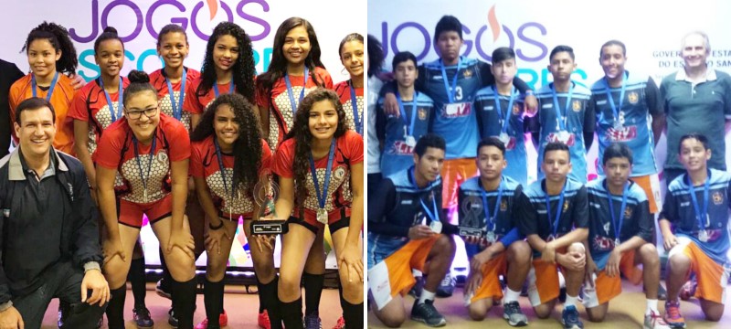 Alunos de Aracruz são vice-campeões nos Jogos Escolares Estudantis (JEES)