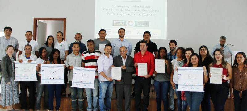 Seminário fortalece associação de catadores de materiais recicláveis no Estado