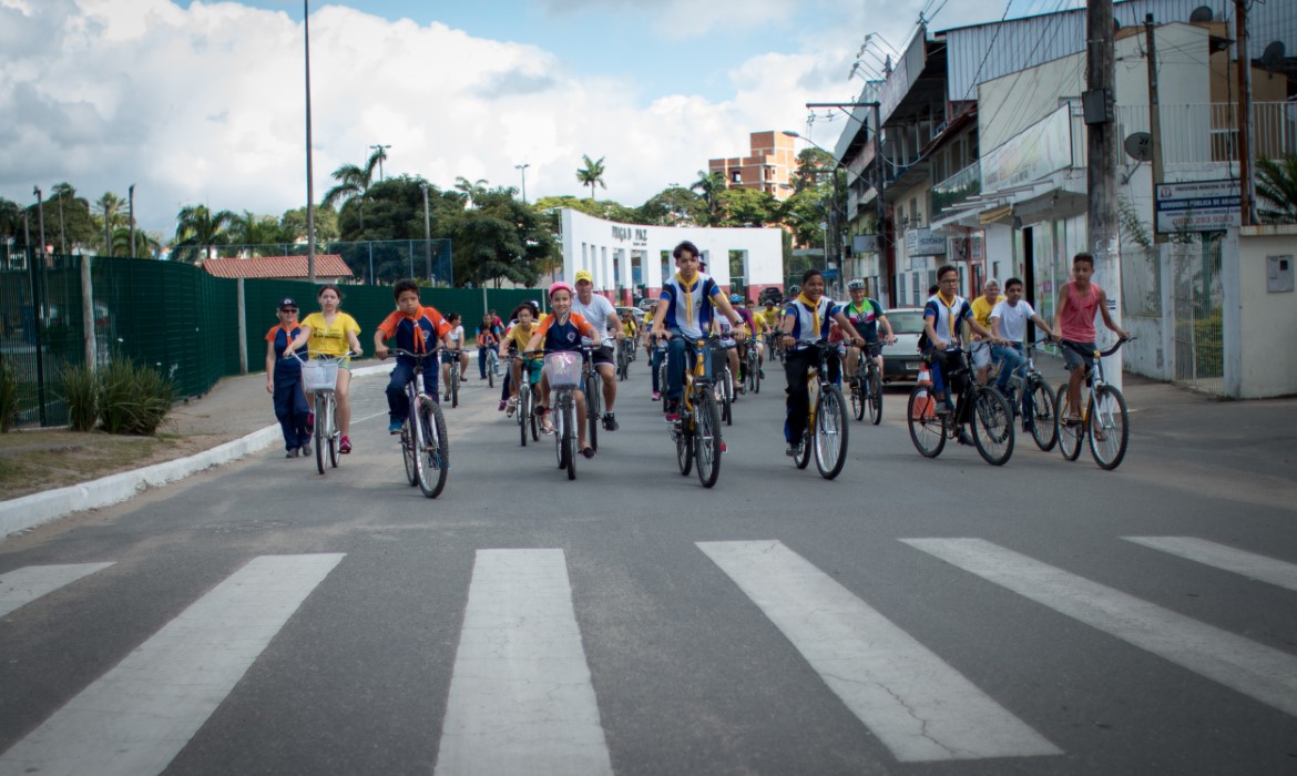 Domingo de pedal consciente em Aracruz